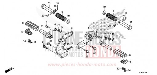 STEP (VT750S) VT750SE de 2014